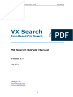 VX Search Server Manual