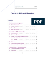 Differentialequations EC400 MT2013 PDF