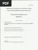 CONTOH SOALAN PENGAJIAN PERNIAGAAN PENGGAL 1 STPM.doc