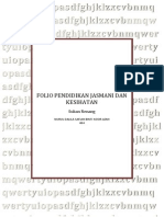 Folio PJK (Sukan Renang)