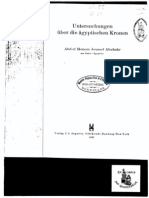 Abubakr - Untersuchungen Über Die Ägyptischen Kronen PDF