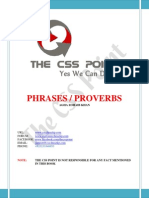 Phrases Proverbs PDF