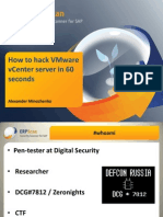 DEFCON 20 Minozhenko Hack VMware 60 Seconds PDF