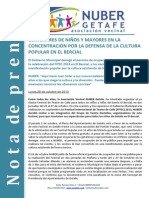 Nota Prensa Sobre Fitec y Actuacion Gobierno Juan Soler