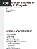 Download VALUE CHAIN ANALYSIS OF DAIRY IN KHAGARIABIHAR by rupeshirma SN17957181 doc pdf
