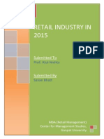 Retail Industry in 2015 - 2
