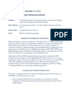 Use of long acting reversible contraceptive (LARC) methods in postabortum period