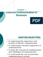 01 Effective Communication in Business PDF