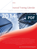 Euromoney Financial Training Calendar 2014