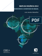 Mapa Da Violencia No Brasil- Homicidios e Juventude