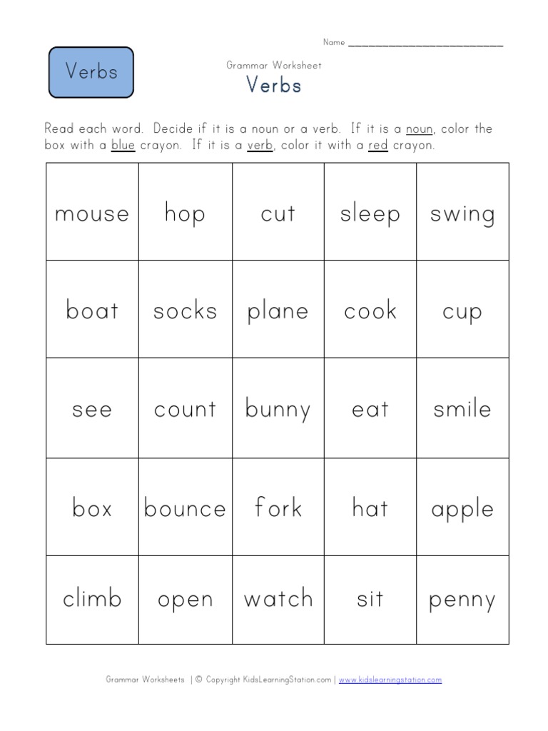mouse hop cut sleep swing Verbs