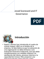 The Balanced Scorecard and IT Governance