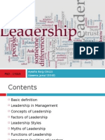 Leadership Skills: Ayesha Baig (5612) Azeema Jamal (5540)