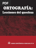 Ortografía Quechua