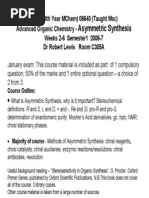 Asymmetric synthesis