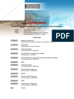 Programa del seminario sobre el Portal de Transparencia en Chiclayo
