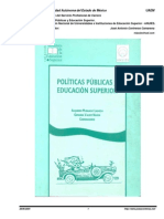 Anuies Alejandro Mungaray Lagarda Politicas Publicas y Educacion Superior PDF