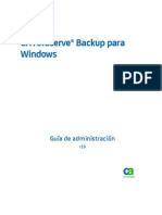 CA ARCserve Backup para Windows Guía de administración R16