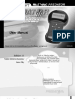 DiabloSport Predator User Manual U7146-1998-2004 Ford Vehicles