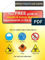 Health-Safety Sign Brochure
