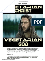 Jesus' Vegetarianism in Kashmir