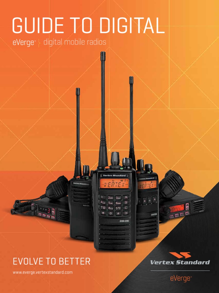 Vertex Standard - Guide to Digital | Radio | Channel Access Method