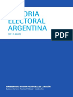 Historia Electoral Argentina