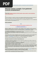 Conturi extrabilantiere