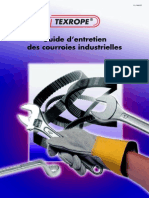 Courroie Maintenance Préventive (703 TEXROPE Guide Dentretien FR)