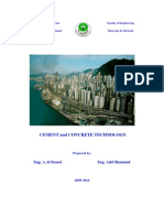 Cement Concrete Technology PDF