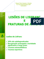 LESÕES DE LISFRANC