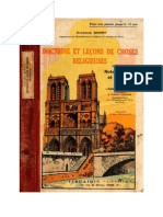 Leçons de Choses Religieuses (Notes Morales Et Sociales) Chanoine Quinet