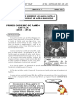 III BIM - HP - 3ER AÑO - Guía 7 - Primer Gobierno de Ramón C