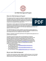 TSSA Field Approval Information July 29, 2011 PDF