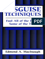 Disguise Techniques PDF