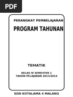 Download Prota Tematik Kelas 4 by Dhori Purwito SN179755754 doc pdf