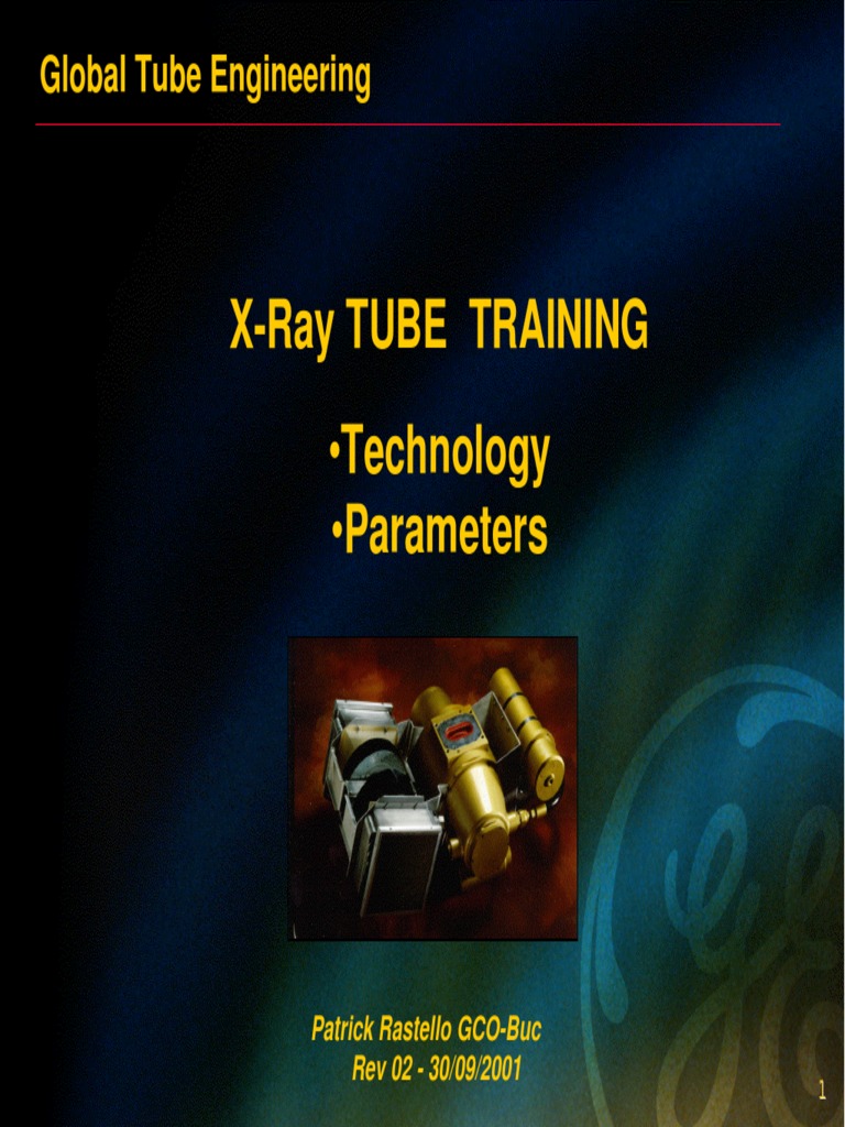 Xray Tubes PDF Vacuum Tube X Ray