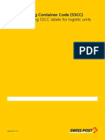 Post Transporte SSCC Etiketten PDF