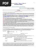 Inconfidência Mineira em Esquema