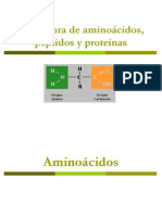 Estructura de Aminoácidos