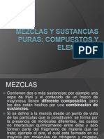 Mezclas y Sustancias Puras