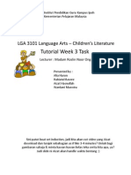 Tutorial Week 3 Task: LGA 3101 Language Arts - Children's Literature