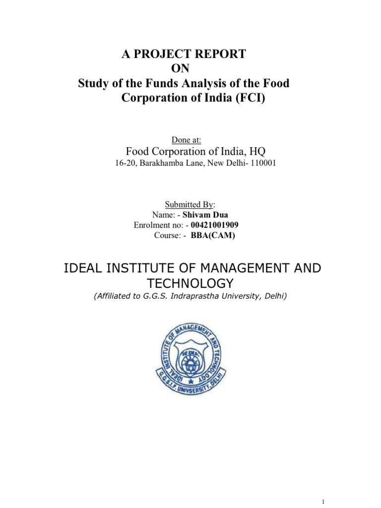 Fci | PDF