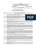 Carti de Specialitate FSIA 2006-2010 PDF