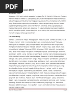 Usaha Mencapai Wawasan 2020