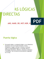 Puertas Lógicas Directas