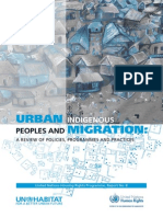 Urban Indigenous Peoples and Migration