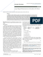 A New Approach for Torque Ripple Minimization in Brushless DC Motor