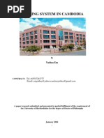 Download BANKING SYSTEM IN CAMBODIA by Yuthea Em SN179844209 doc pdf