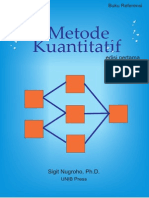 Download Metode Kuantitatif Sigit Nugrohopdf by CANDERA SN179845428 doc pdf